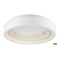 Et2 iCorona 1-Light 23.5" Wide Matte White Flush Mount Light E35001-MW - alternate 1